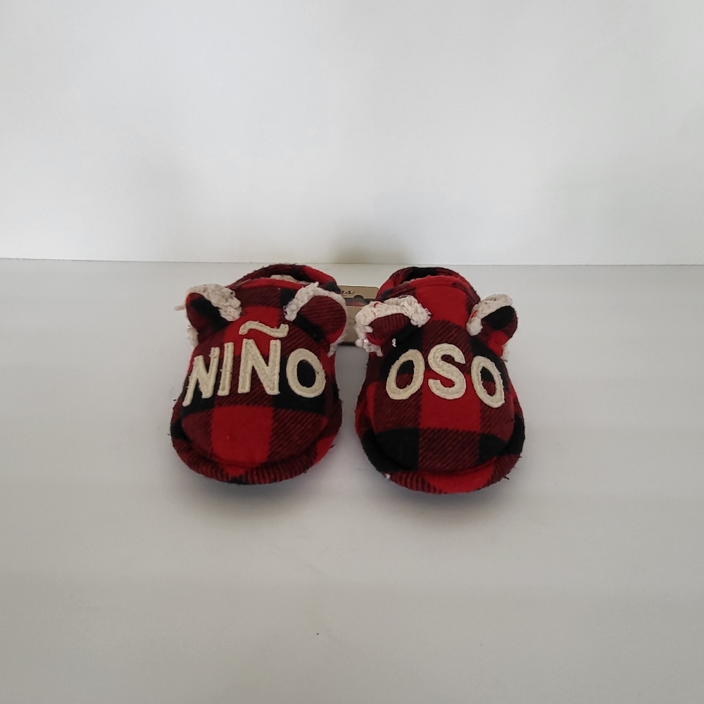 Dearfoam memory form  nino oso slippers US toddler 9-10